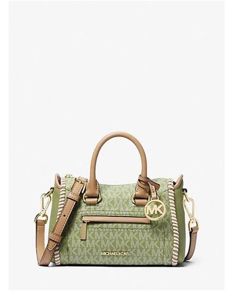 michael kors carine extra-small logo satchel|Michael Kors Carine Extra.